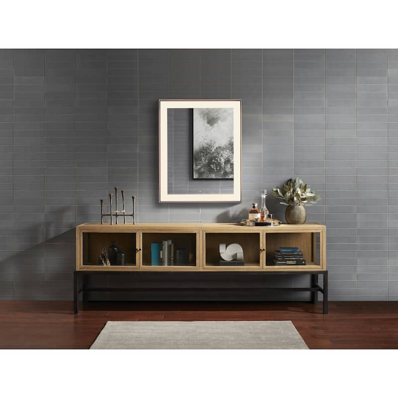 Robern YM3141RPSMD3K Sculpt 31-1/4"W x 41-1/4"H Rectangular Flat Metal