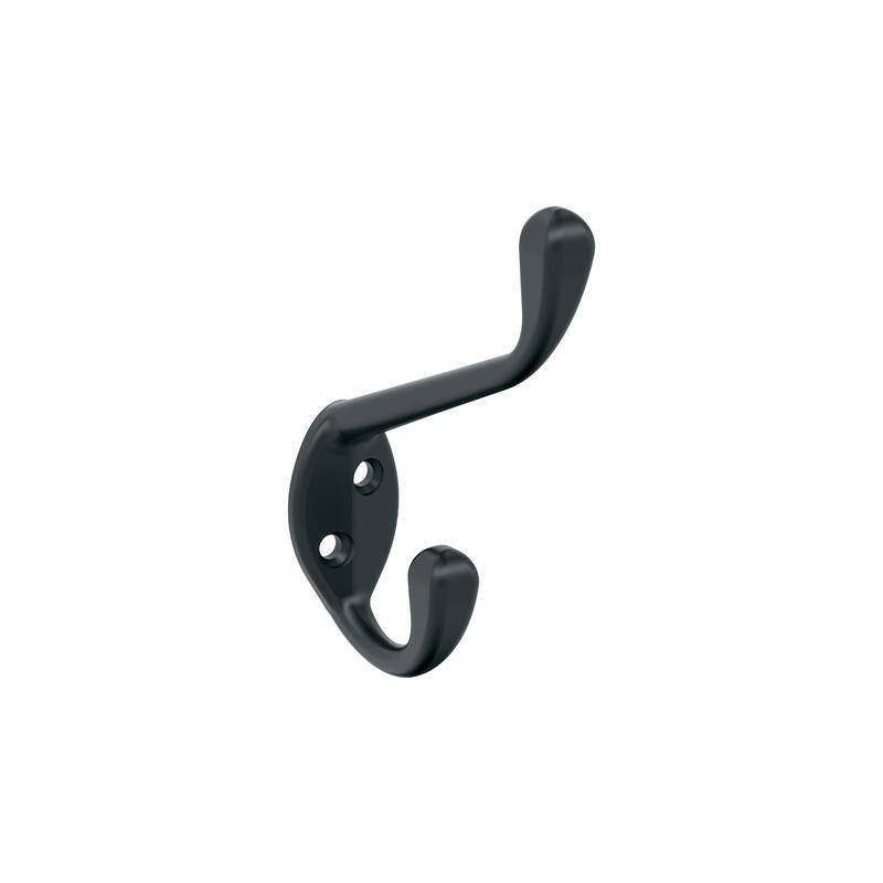 Amerock Noble Traditional Double Prong Decorative Wall Hook