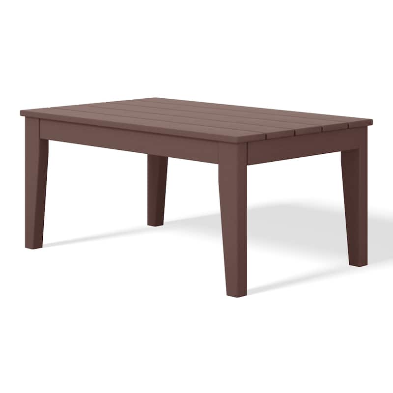 Polytrends Laguna Outdoor Patio Conversation Coffee Table