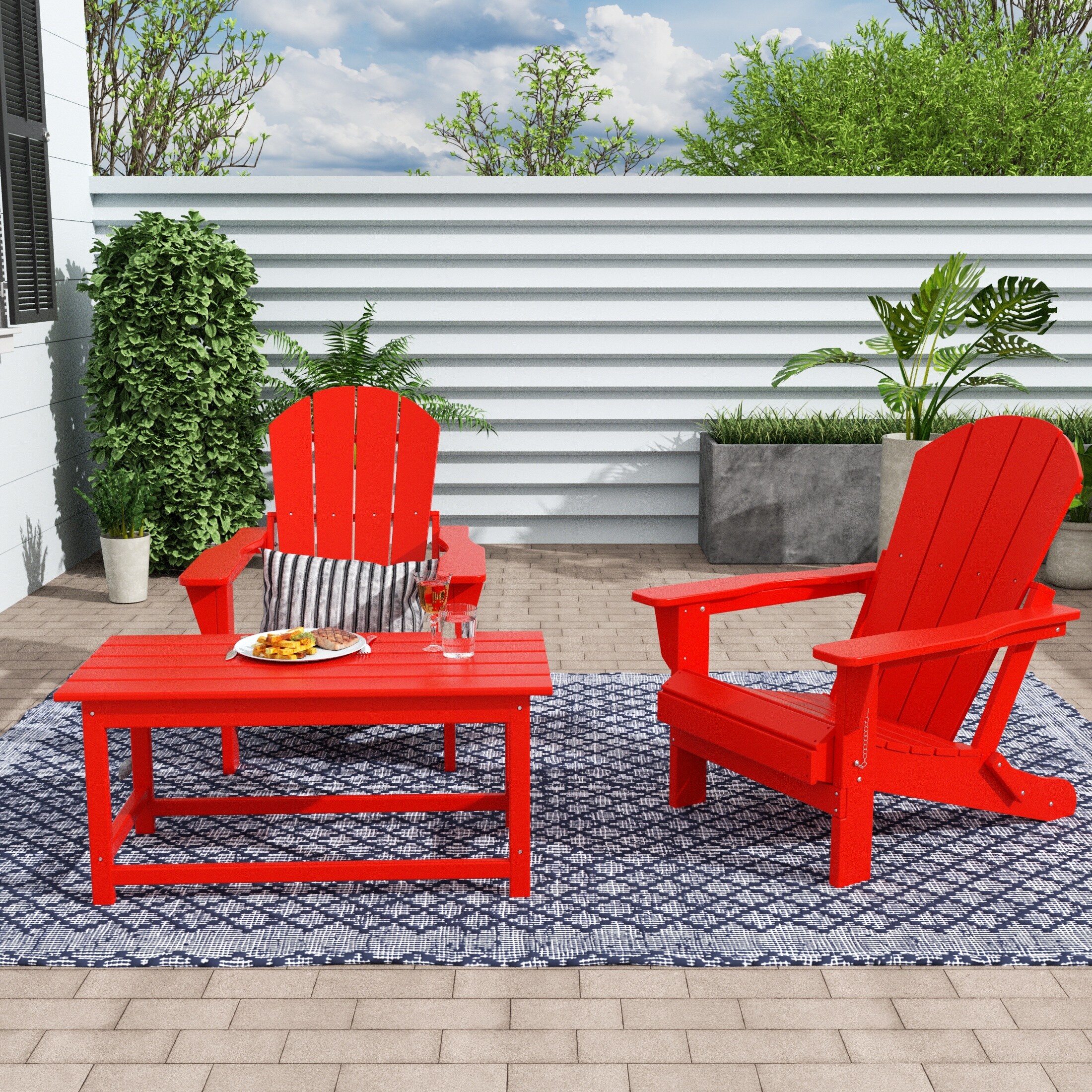 Tables for adirondack chairs sales