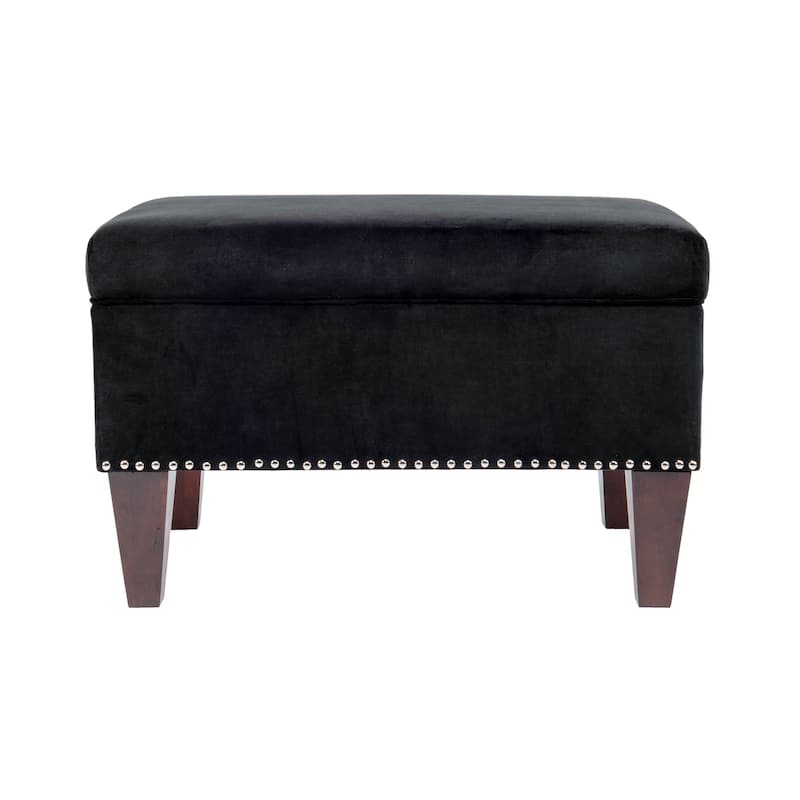 Transitional Brooklyn Upholstered Home Décor Storage Bench