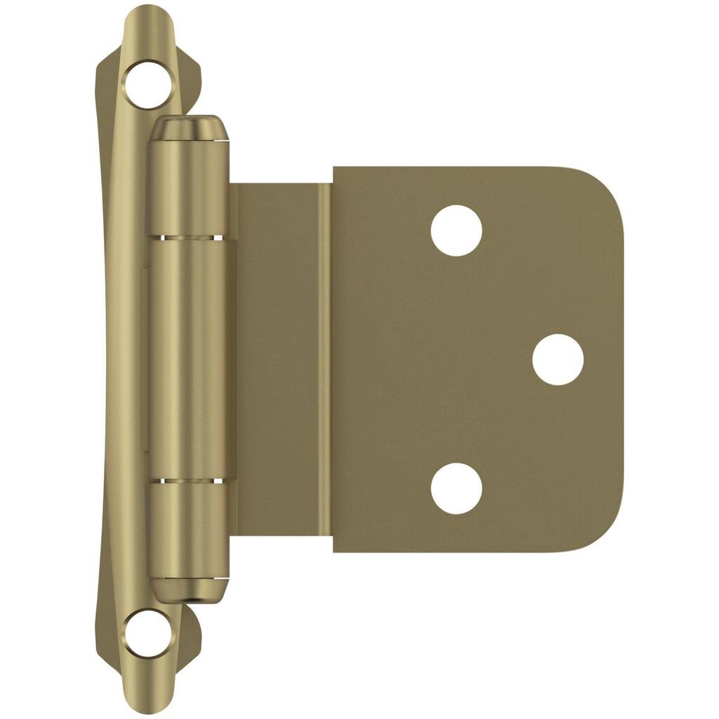 Amerock BP7928 Functional Hardware 3/8" Inset Surface Mount Cabinet - Golden Champagne