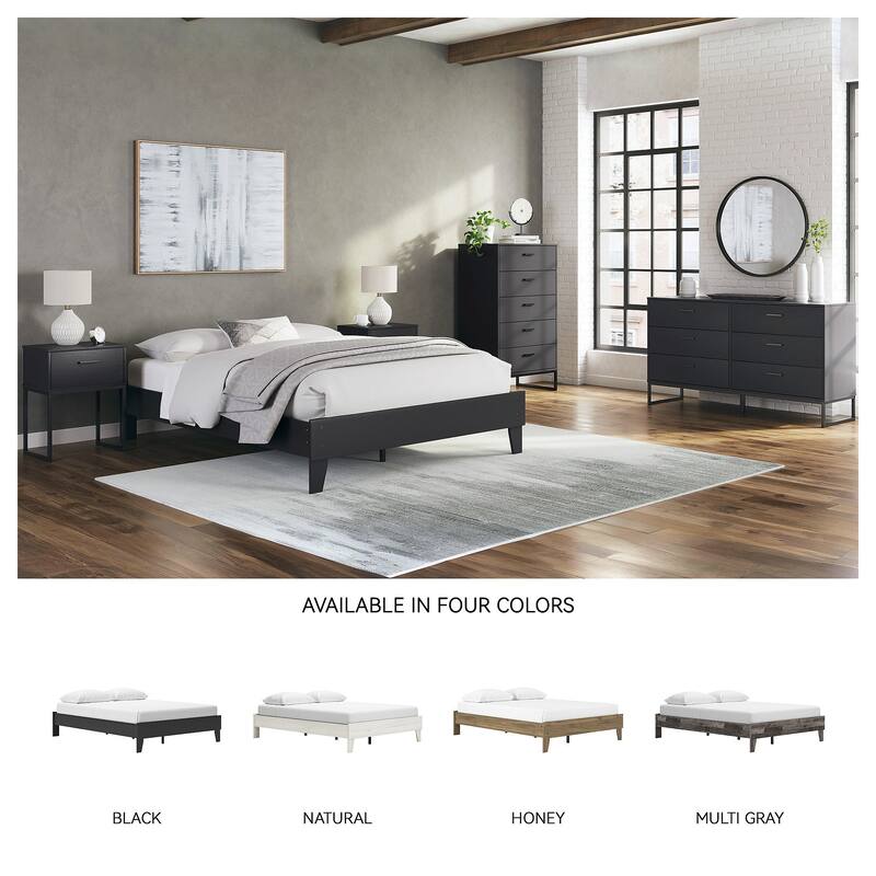 Signature Design by Ashley Socalle Platform Bed