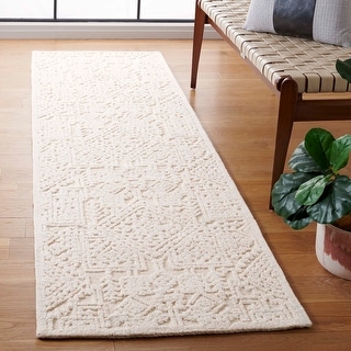 SAFAVIEH Handmade Textural Jordis Contemporary Wool Rug