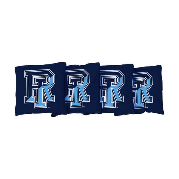 slide 2 of 3, University Of Rhode Island Rams Navy Cornhole Bags All-Weather Resin Filled
