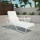 preview thumbnail 13 of 15, The Novogratz Poolside Collection Connie Outdoor Chaise Lounge