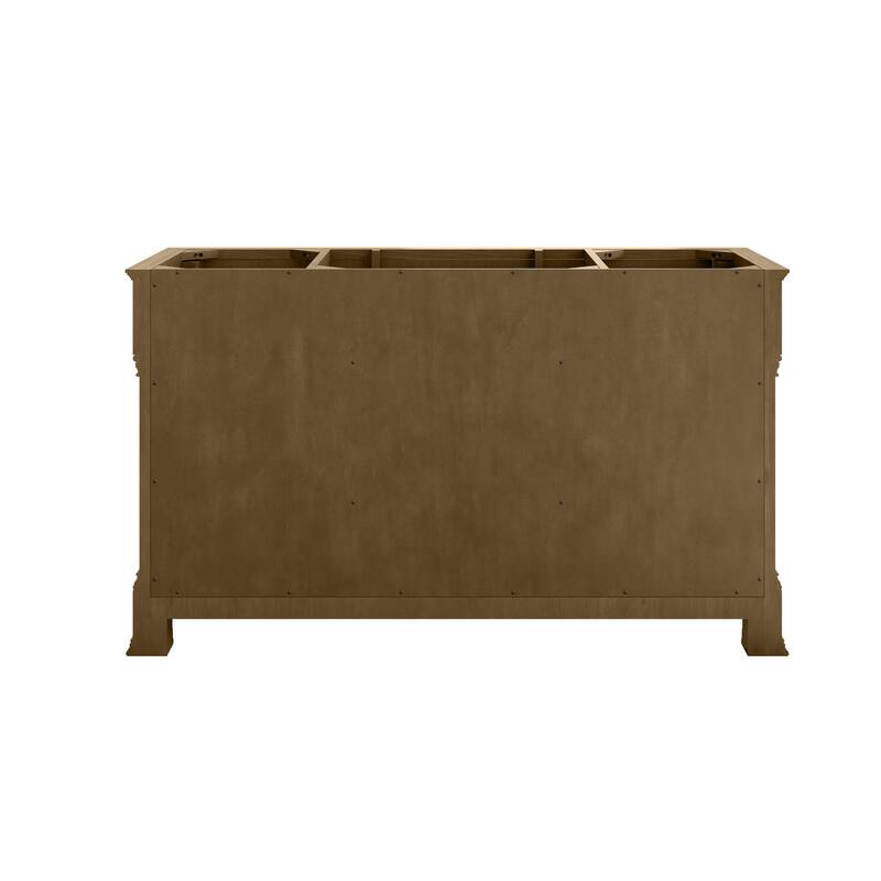 Brookfield 60S" Single Vanity, Honey Oak