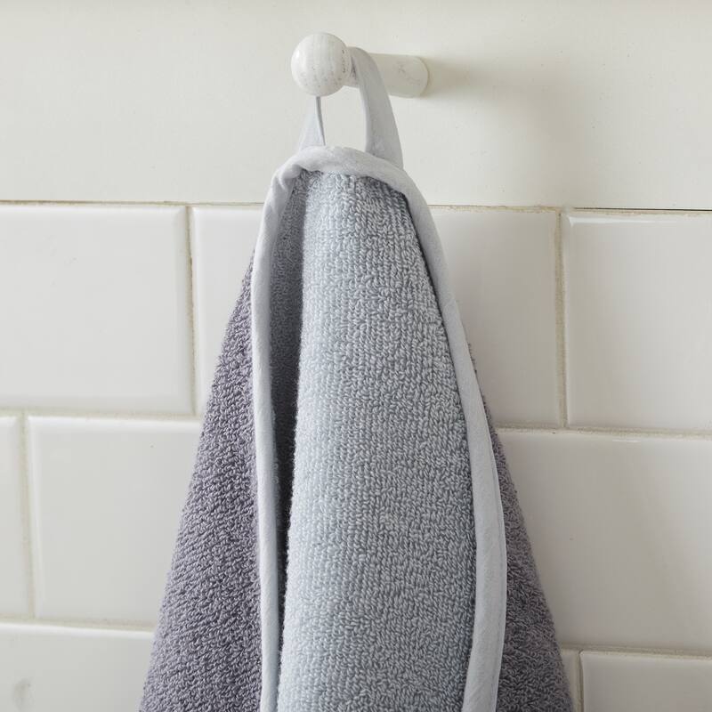 Luxurious Cotton Two-Toned Reversible Towel Set