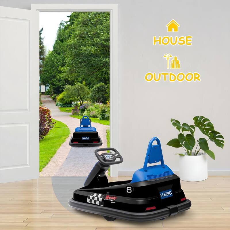 Baby Bumper Car, 6V Electric Ride On Car with 360 Spin