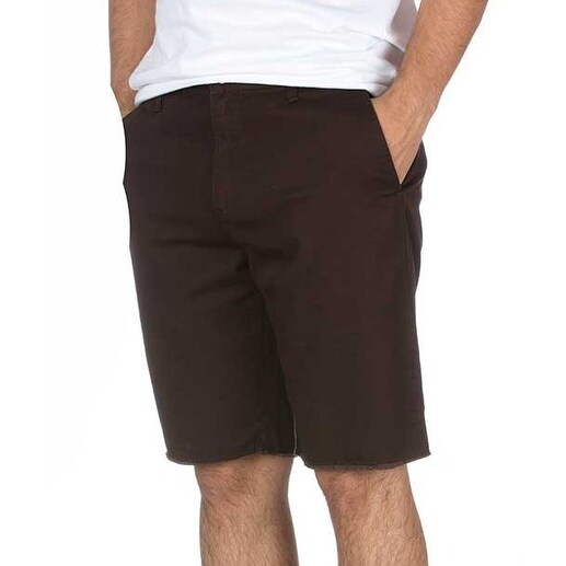 raw hem shorts mens
