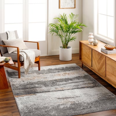 Livabliss San Francisco Transitional Abstract Area Rug