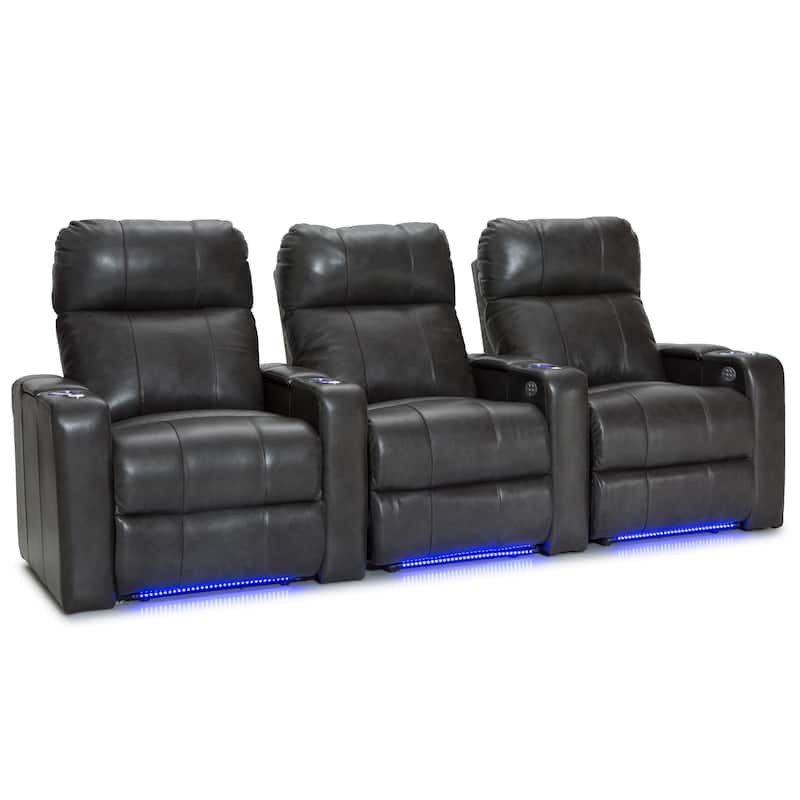 Seatcraft Monterey Home Theater Seating Top Grain Leather 7000