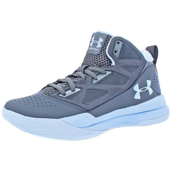 Shop Under Armour Womens Jet Mid Basketball Shoes Mid Top