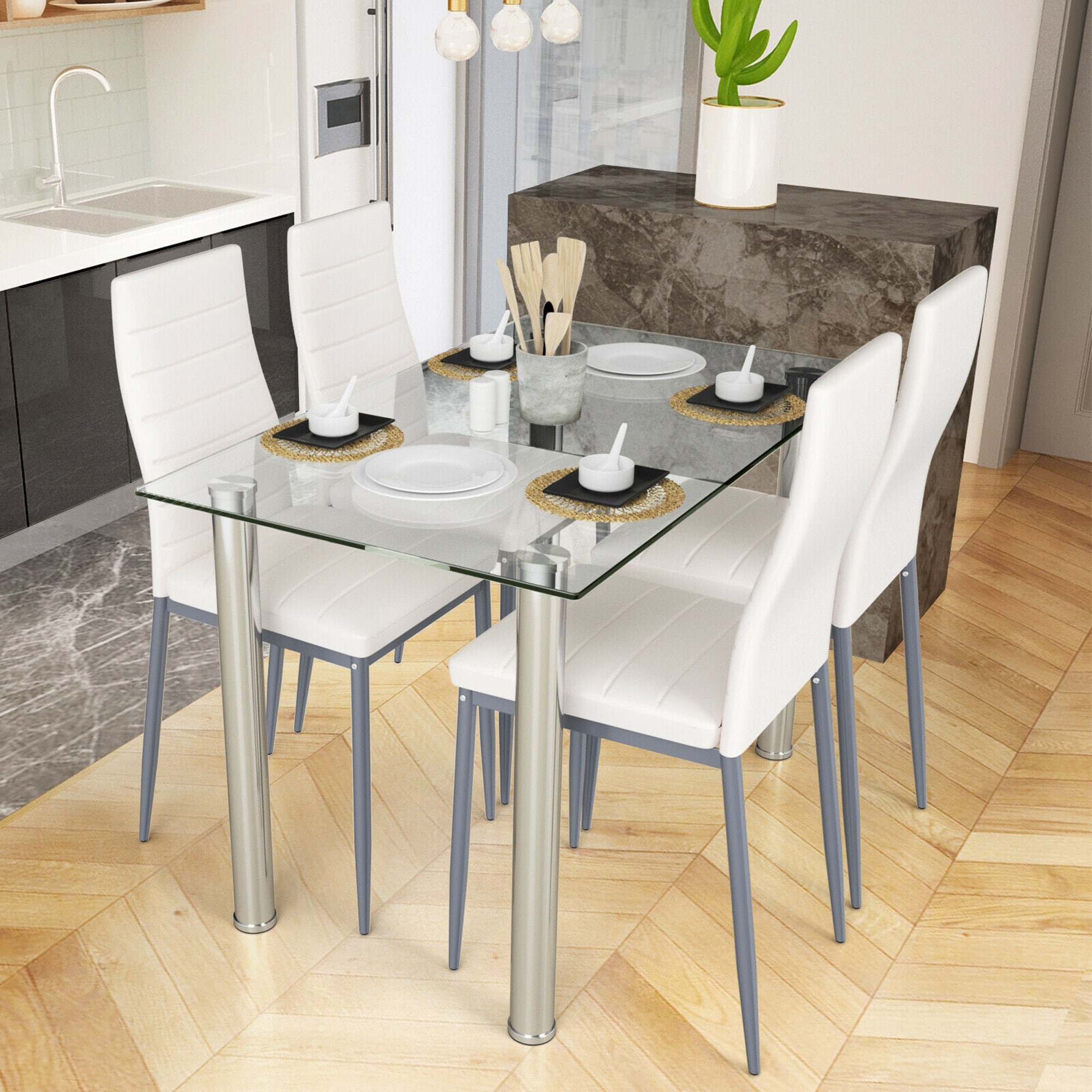 Gymax 5 2025 piece dining set