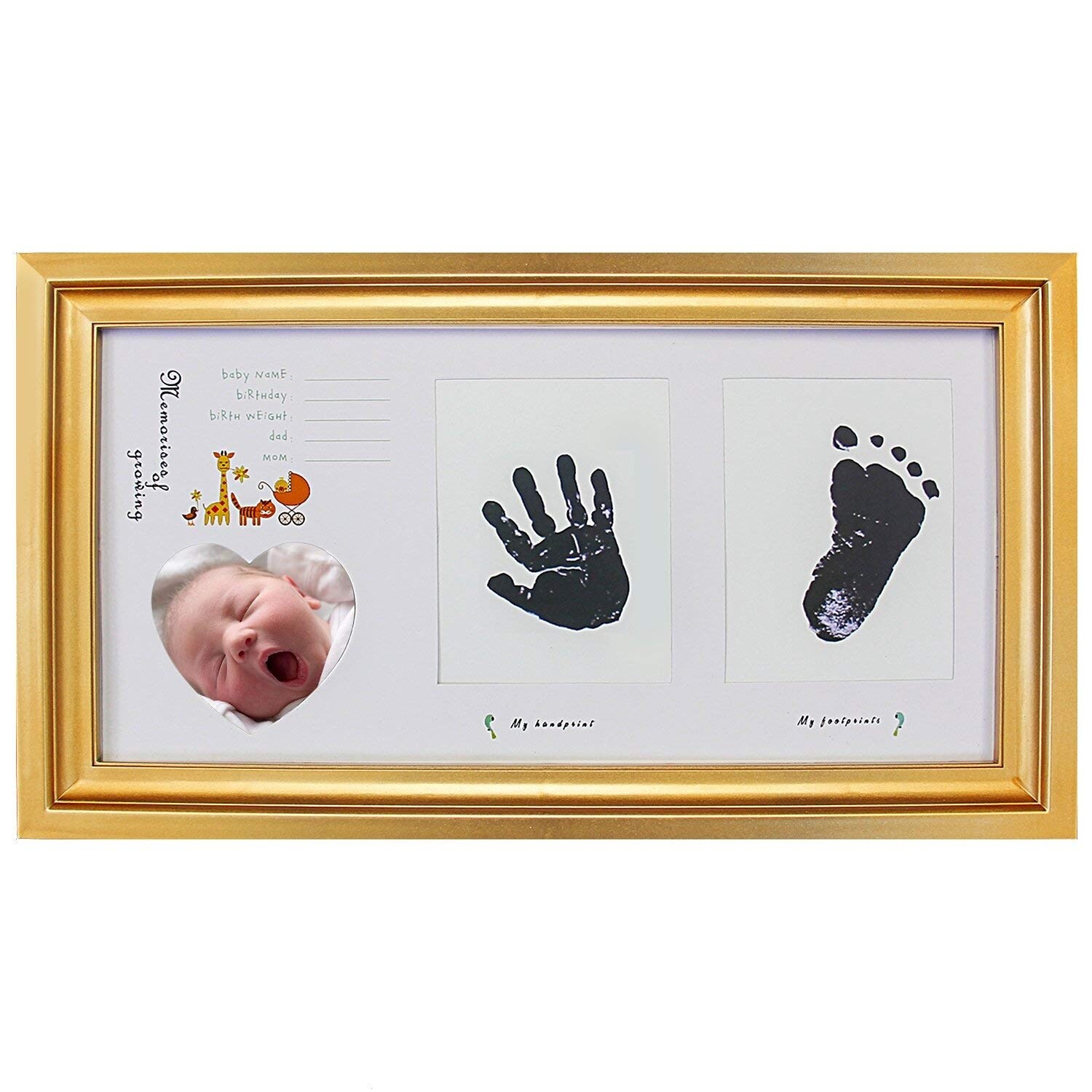 Hello Laura Golden Decorative Family Collage Wall Hanging Photo Frame Overstock 24124076