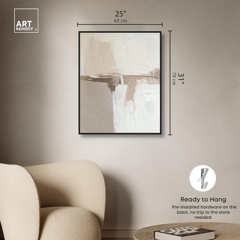 Sandstone Impressions Canvas by Art Remedy