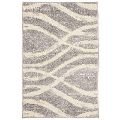 SAFAVIEH Adirondack Lelia Modern Abstract Distressed Rug