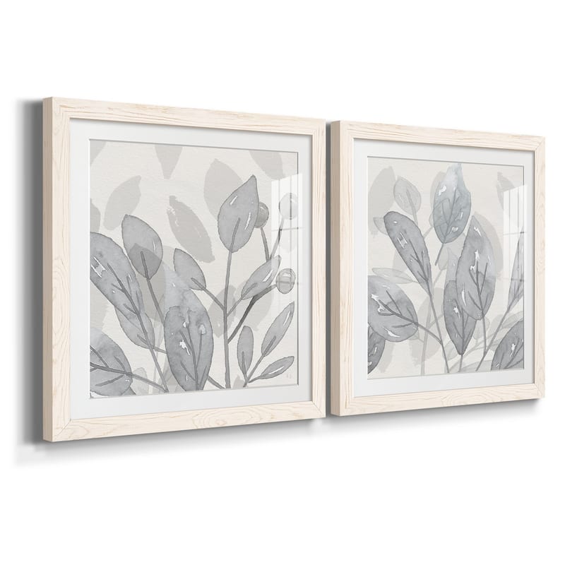 Shadow Leaves I-Premium Framed Print - Ready to Hang