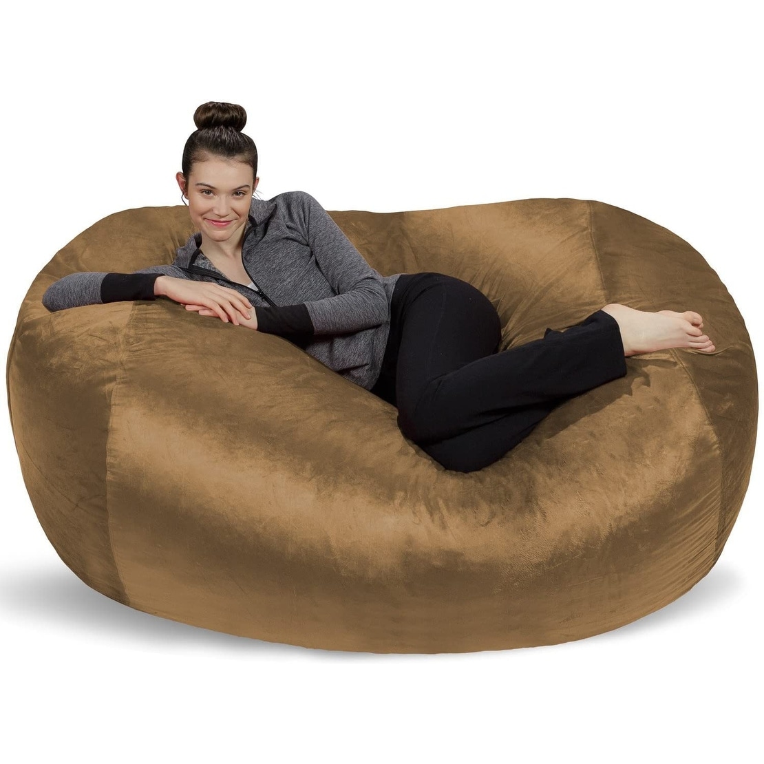 Large beanless bean bag chair & lounger zipcode design cheap
