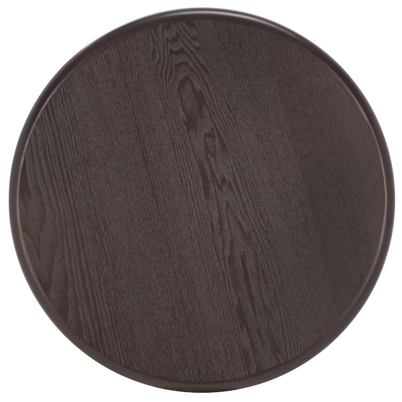 SAFAVIEH Agami Round Top Pedestal Accent Table, Fully Assembled - 18"W x 18"D x 20"H
