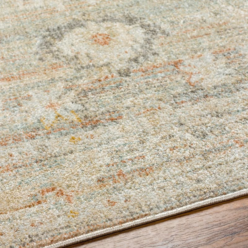 Livabliss Bitlis Faded Classic Floral Area Rug