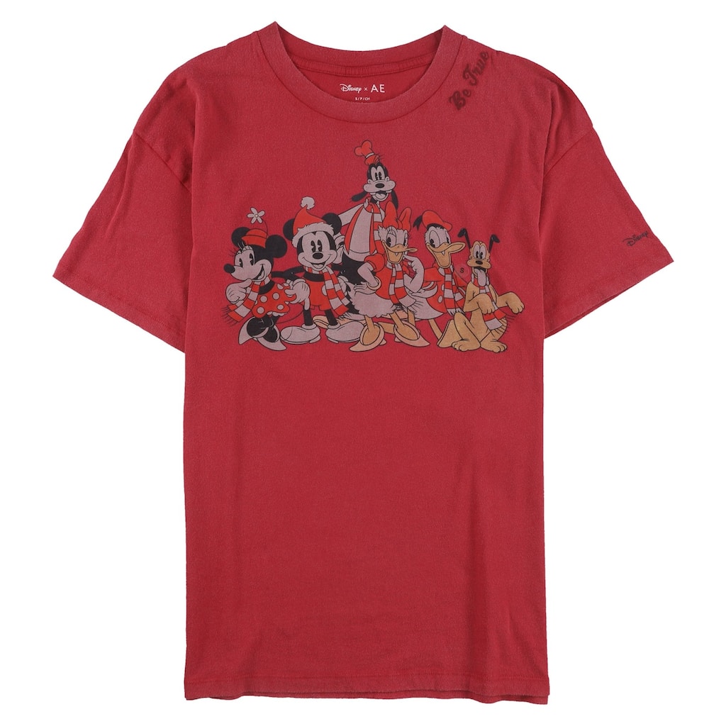 American Eagle Mens Be You Graphic T-Shirt,, Red, Small