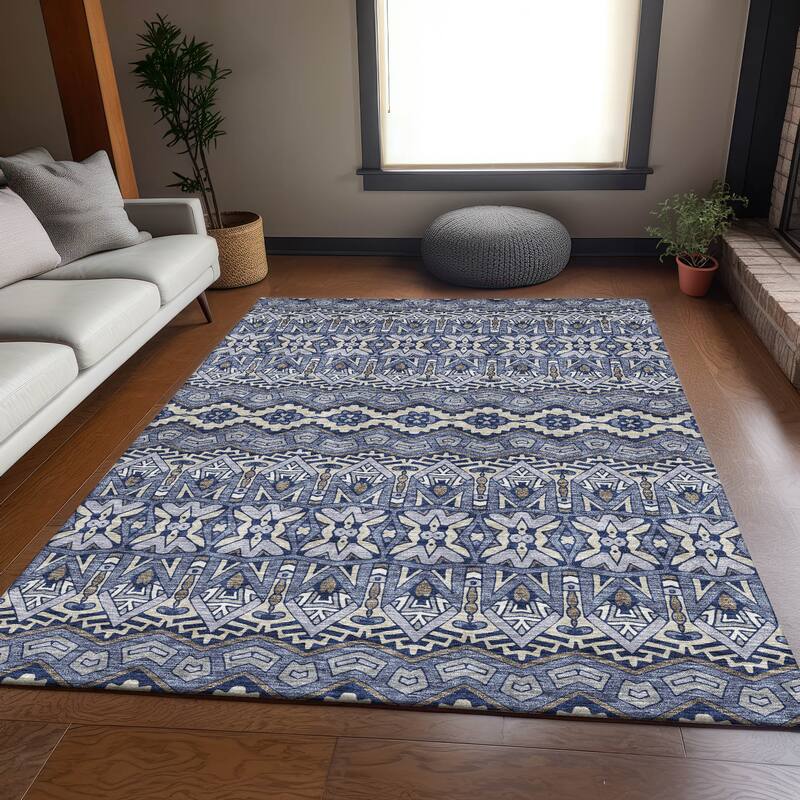 Premium Washable Super Soft Moroccan Global Mayfield Rug