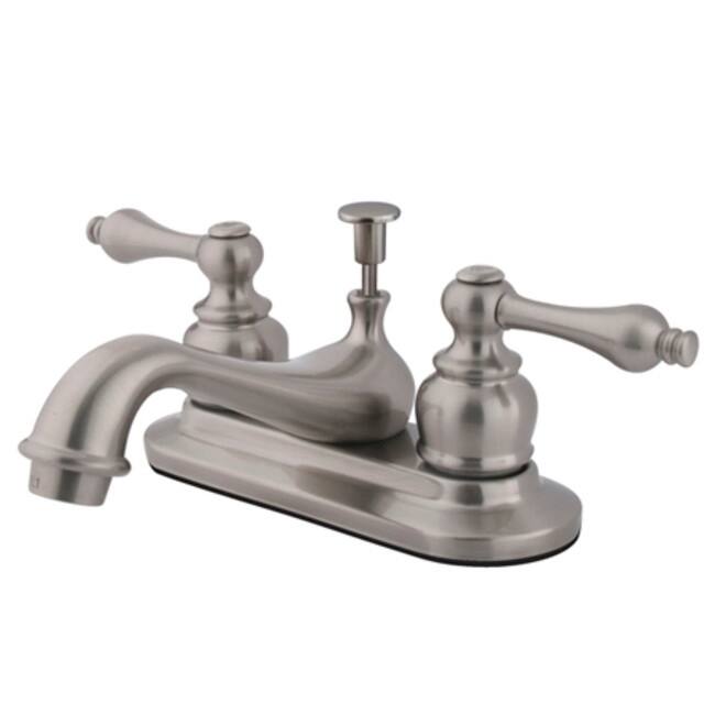 Kingston Brass Restoration 1.2 GPM Centerset Bathroom Faucet with