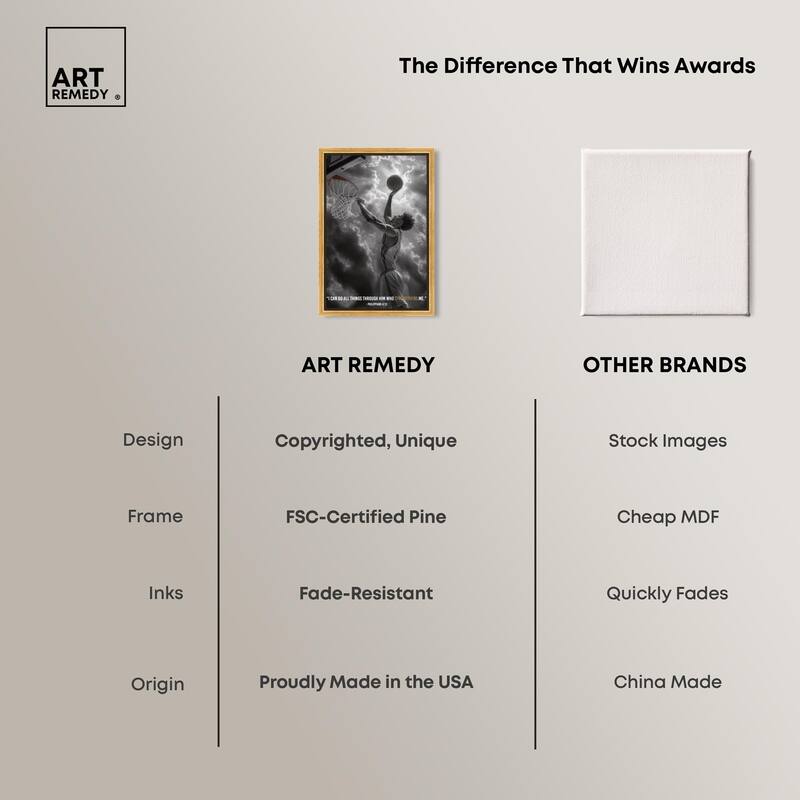 Strengthen Me Canvas by Art Remedy