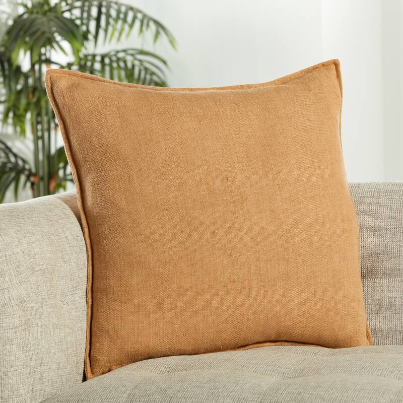 Bay Solid Throw Pillow