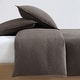 preview thumbnail 13 of 25, Calvin Klein Melange Cotton Flannel Solid Comforter Set