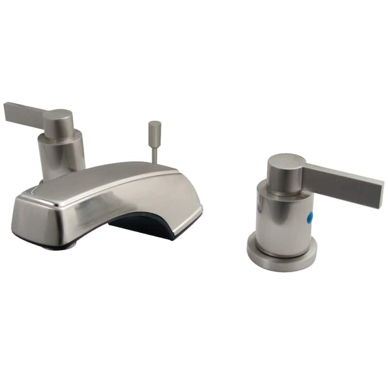 Kingston Brass NuvoFusion 1.2 GPM Widespread Bathroom Faucet with