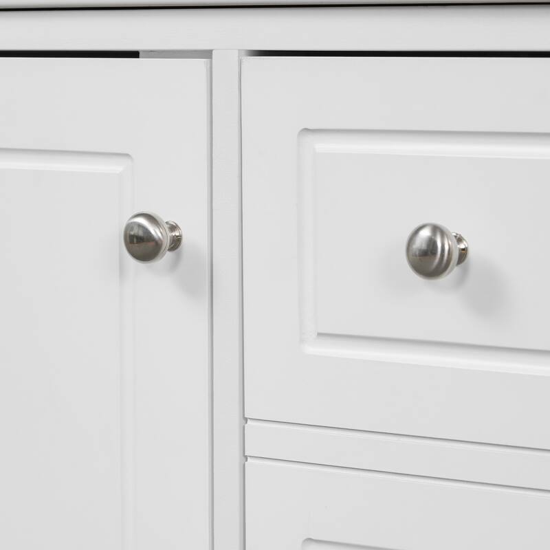 30"Freestanding Bathroom Vanity with Ceramic Sink