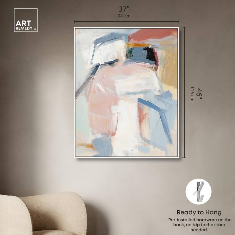 Dreamlike Palette II Canvas by Art Remedy