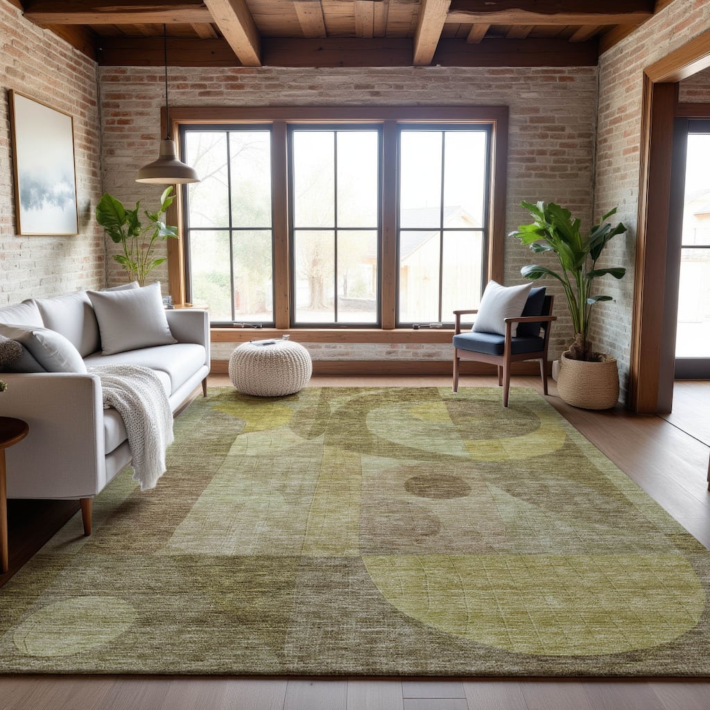 Premium Washable Super Soft Mid Century Modern Mayfield Rug