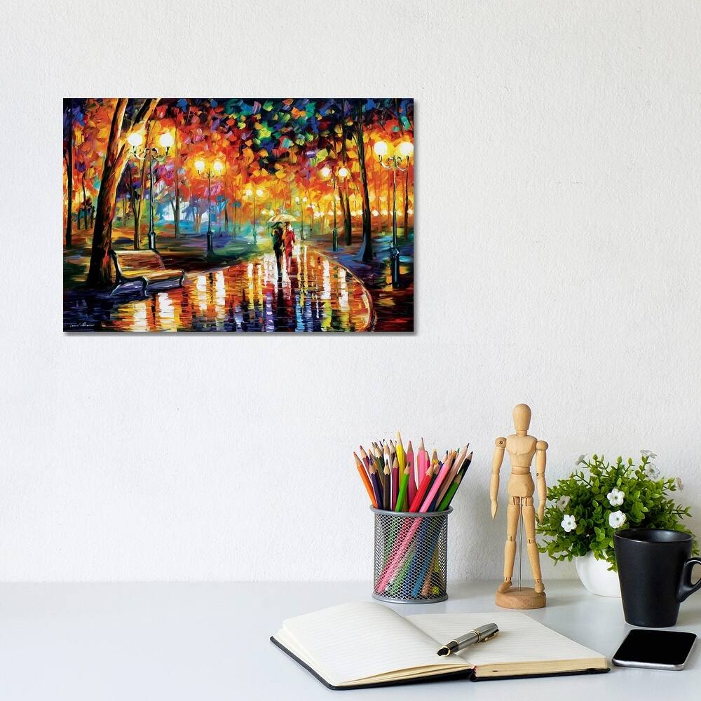 iCanvas "Rain's Rustle I" by Leonid Afremov Canvas Print