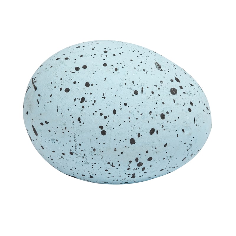Boxed Set of 12 Blue Speckled Ceramic Robin Eggs