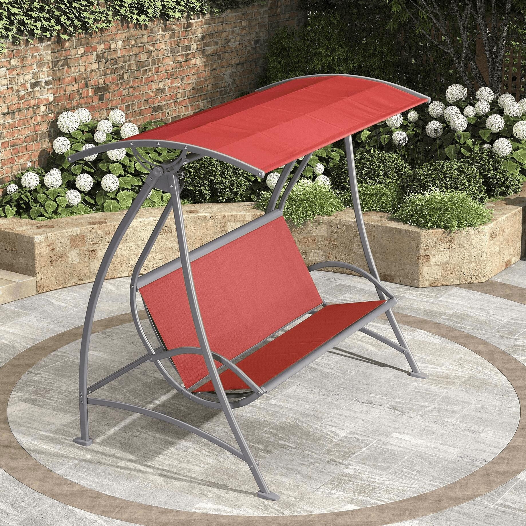 Purple leaf sales 3 seat swing