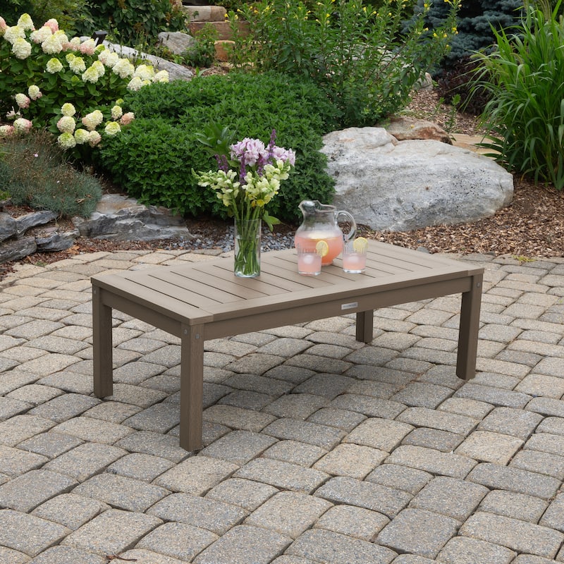 HIGHWOOD Eco-Friendly Adirondack Rectangular Coffee Table