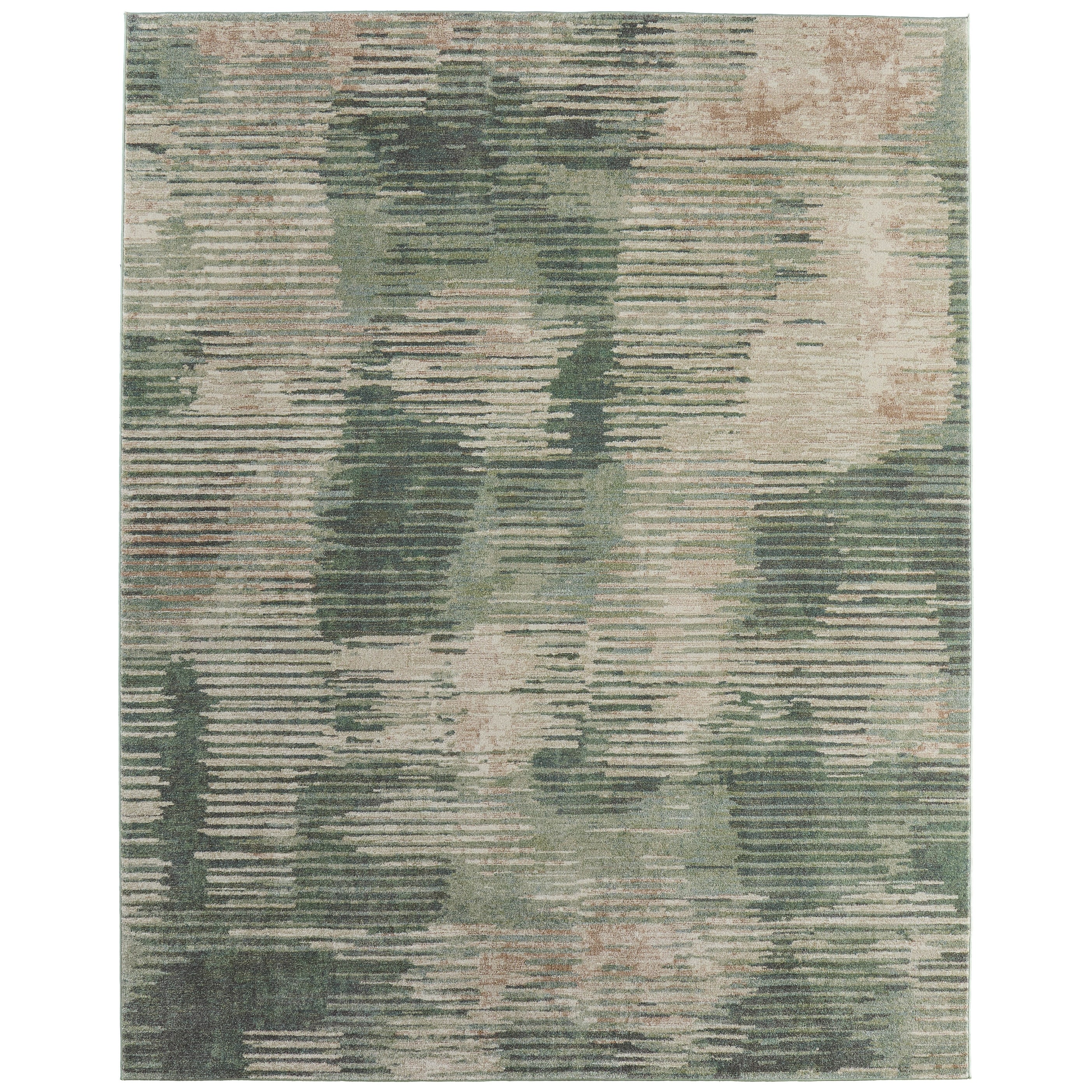 Grand Bazaar Sparkman Machine Made Abstract Modern Area Rug