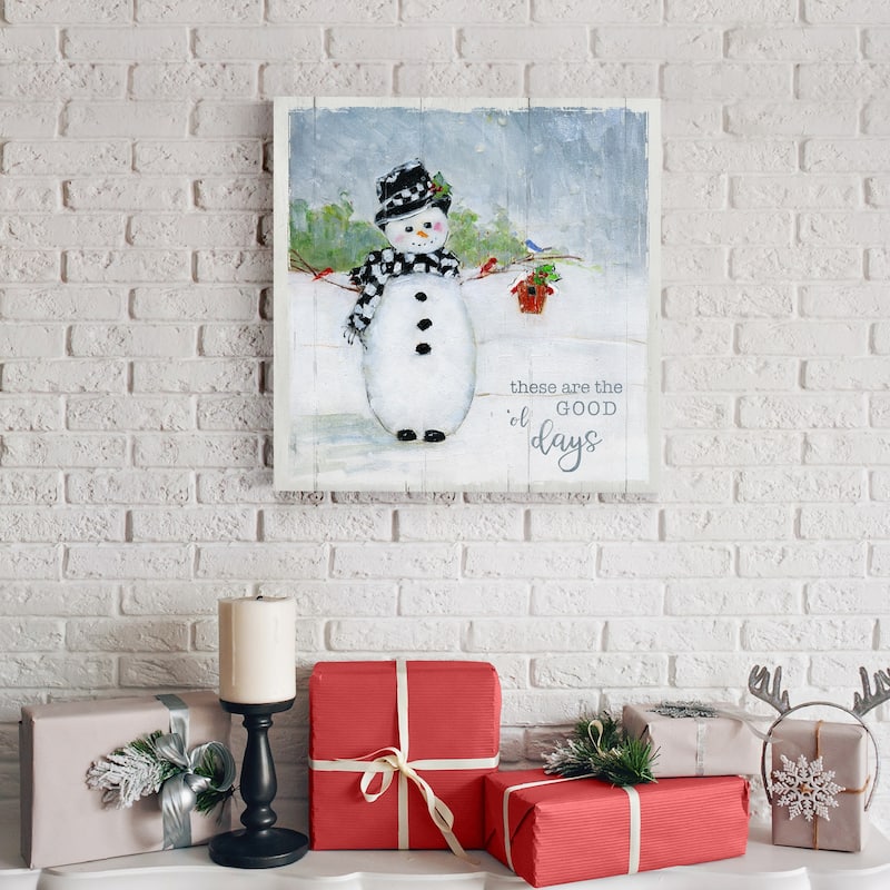 Winter Together-Premium Gallery Wrapped Canvas - Ready to Hang