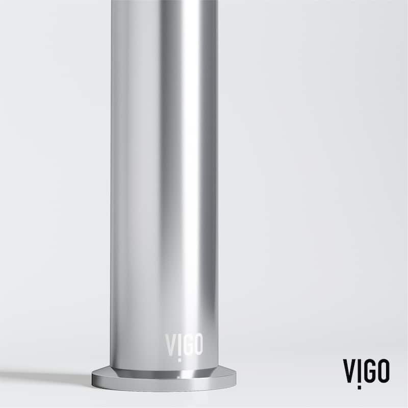 VIGO Sterling 11" H Single Handle Single Hole Bathroom Vessel Faucet