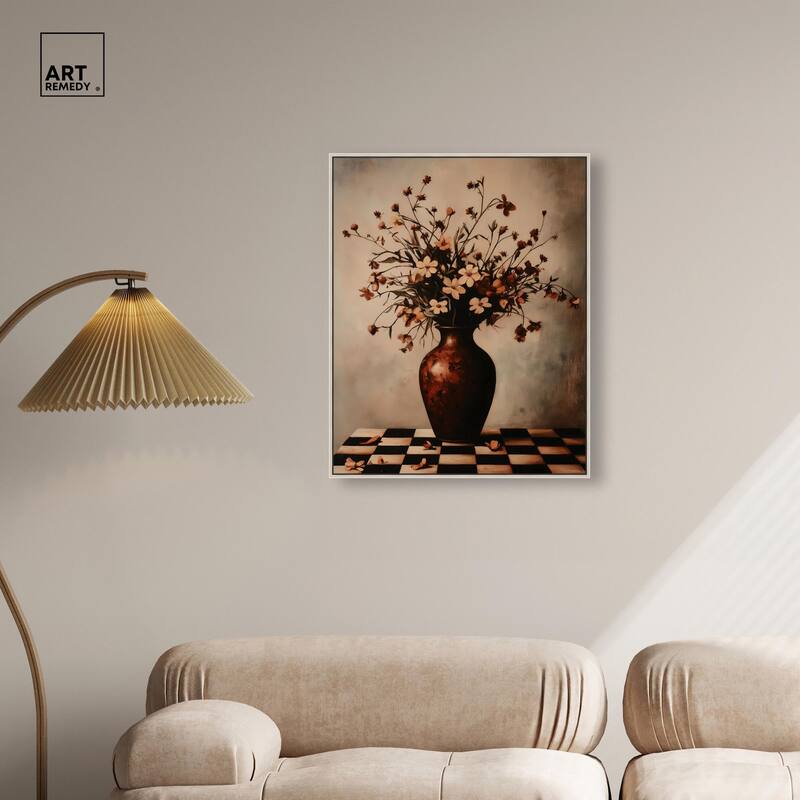Antique Anthos Aria Canvas by Art Remedy