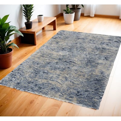 HomeRootsAbstract Transitional Rectangle Area Rug - 72' X '48' X '1.58