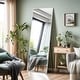 preview thumbnail 52 of 167, Dovelina Modern Full Length Floor Mirror - Freestanding Vanity Mirror for Bathroom or Living Space