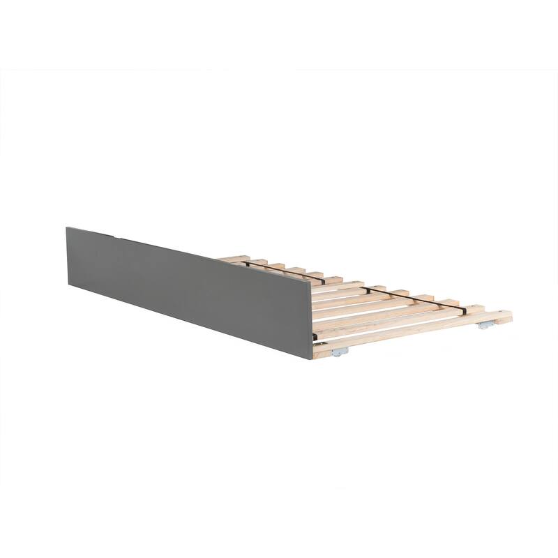 AFI Urban Twin Size Trundle Bed in Grey