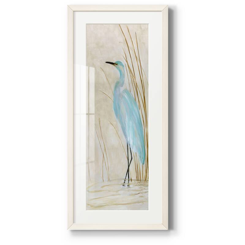 Soft Egret II-Premium Gallery Framed Print