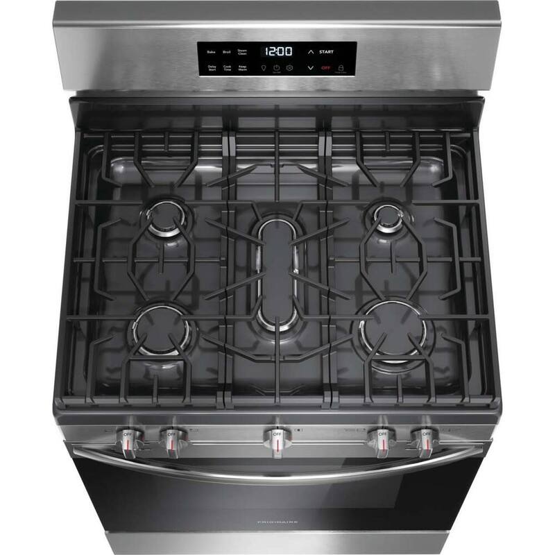 Frigidaire FCRG3062A 30" Wide 5.1 Cu. Ft. Free Standing Gas Range with