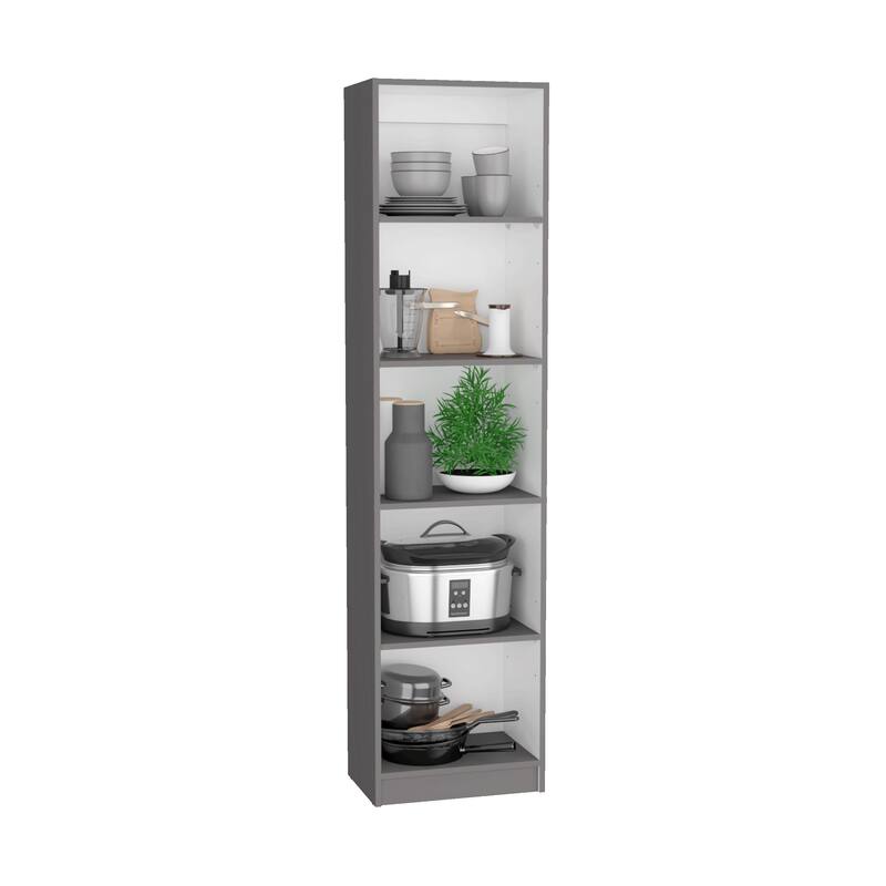 2 Piece Home Bookcase Set, 42" Wide with 10 Shelves, Living Room Set