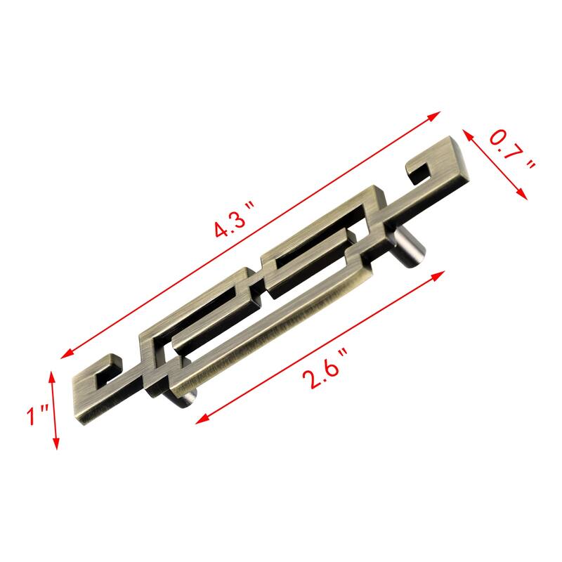 Utopia Alley Steffi Pull Handle - Decorative Cabinet Drop Pull Handles for Cabinets, 2.5" Center to Center